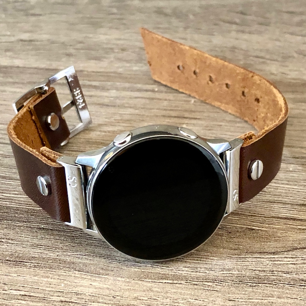 Galaxy Watch Active 40mm Dark Brown Leather Band Galaxy Watch Active 40mm Dark Brown Leather Band